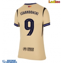 Barcelona Robert Lewandowski #9 Replica Away Shirt Ladies 2025-26 Short Sleeve